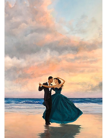 Bailando en la playa (detalle)