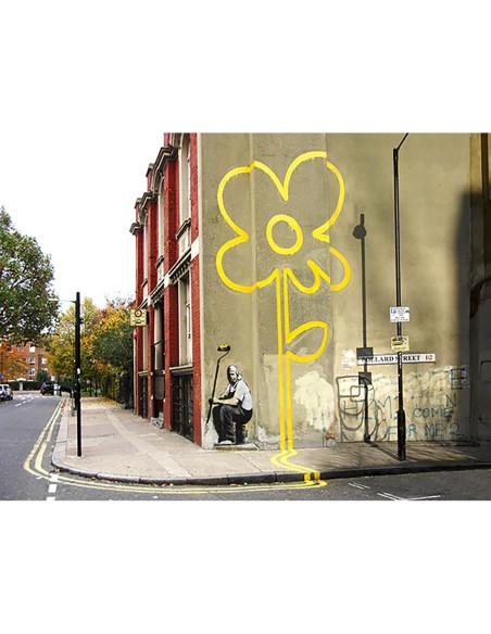 Pollard Street, Londres (grafiti atribuido a Banksy)