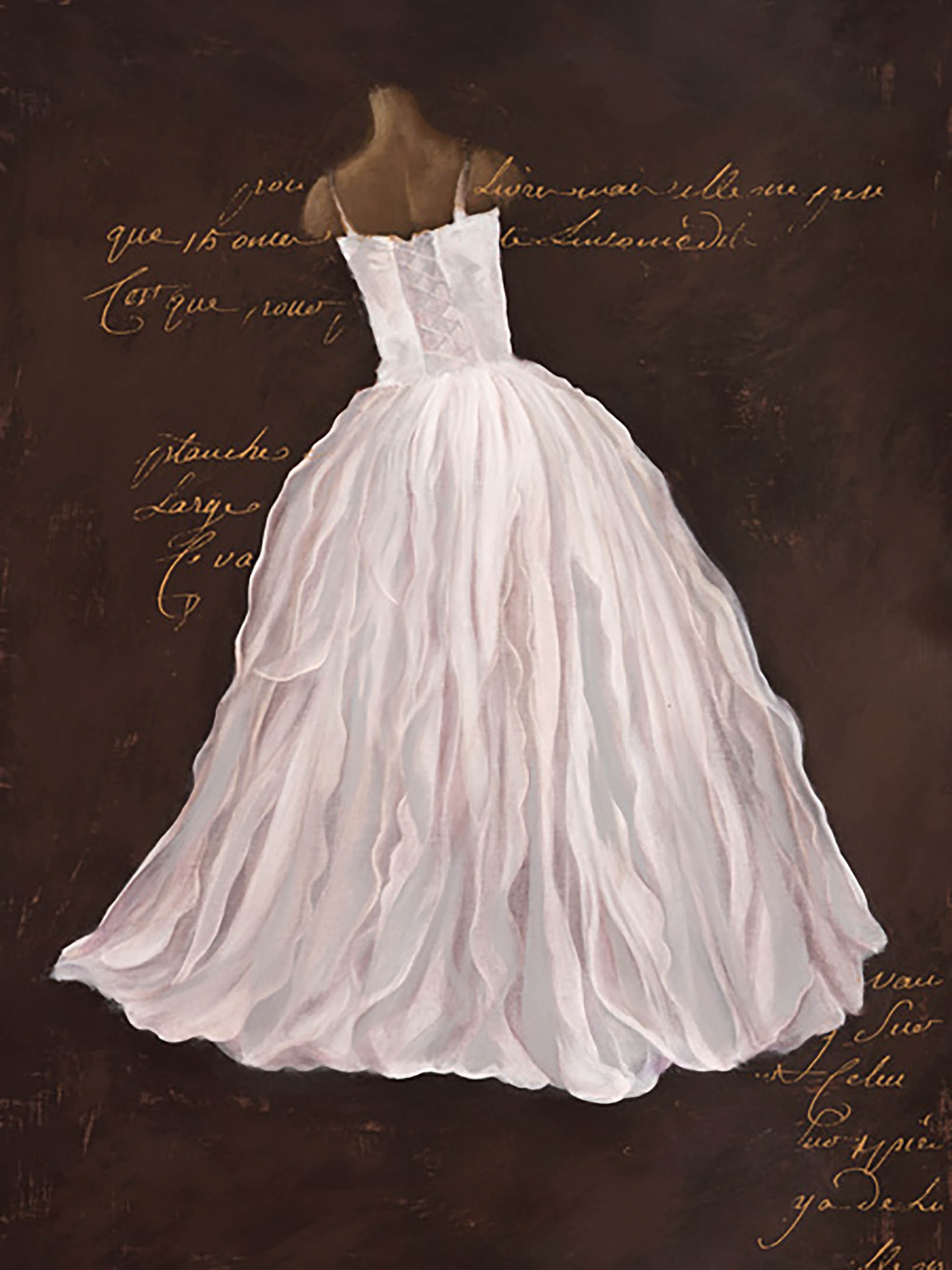 Vestido de blanco yo