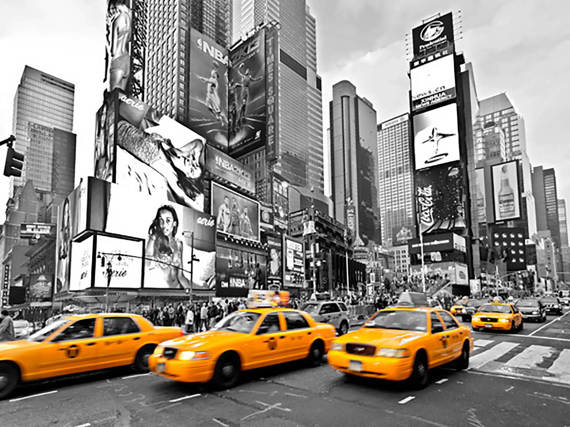 Taxis en Times Square, Nueva York