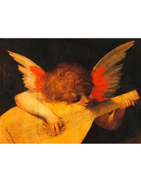 Ángel músico (detalle)