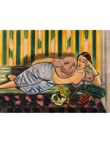 Odalisca en el cofre rojo, 1926