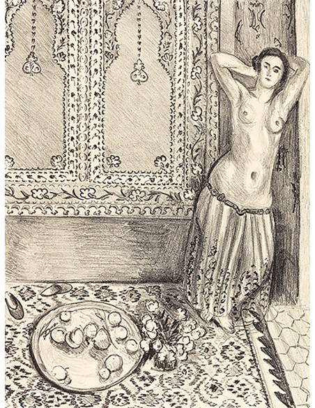 Debut de odalisca en la meseta de frutas, 1924