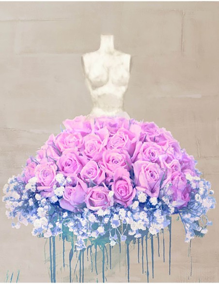 Vestida de flores II