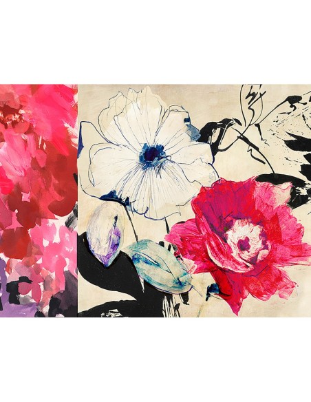 Composición floral feliz II