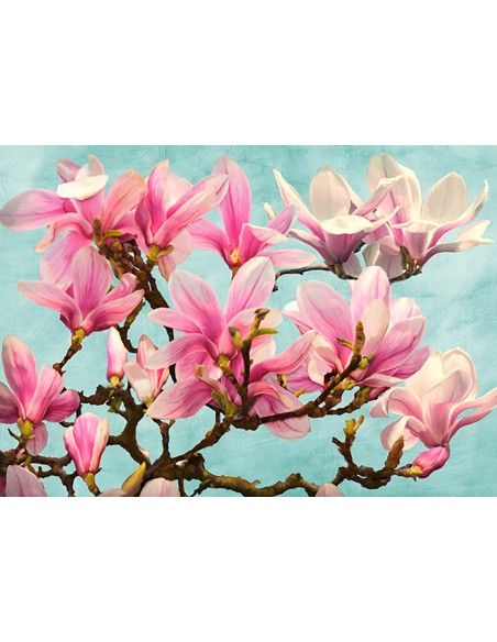Rama de magnolia (turquesa)