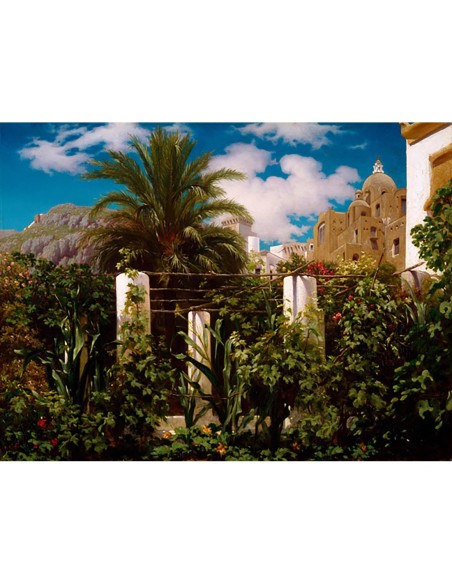 Jardín de una posada, Capri