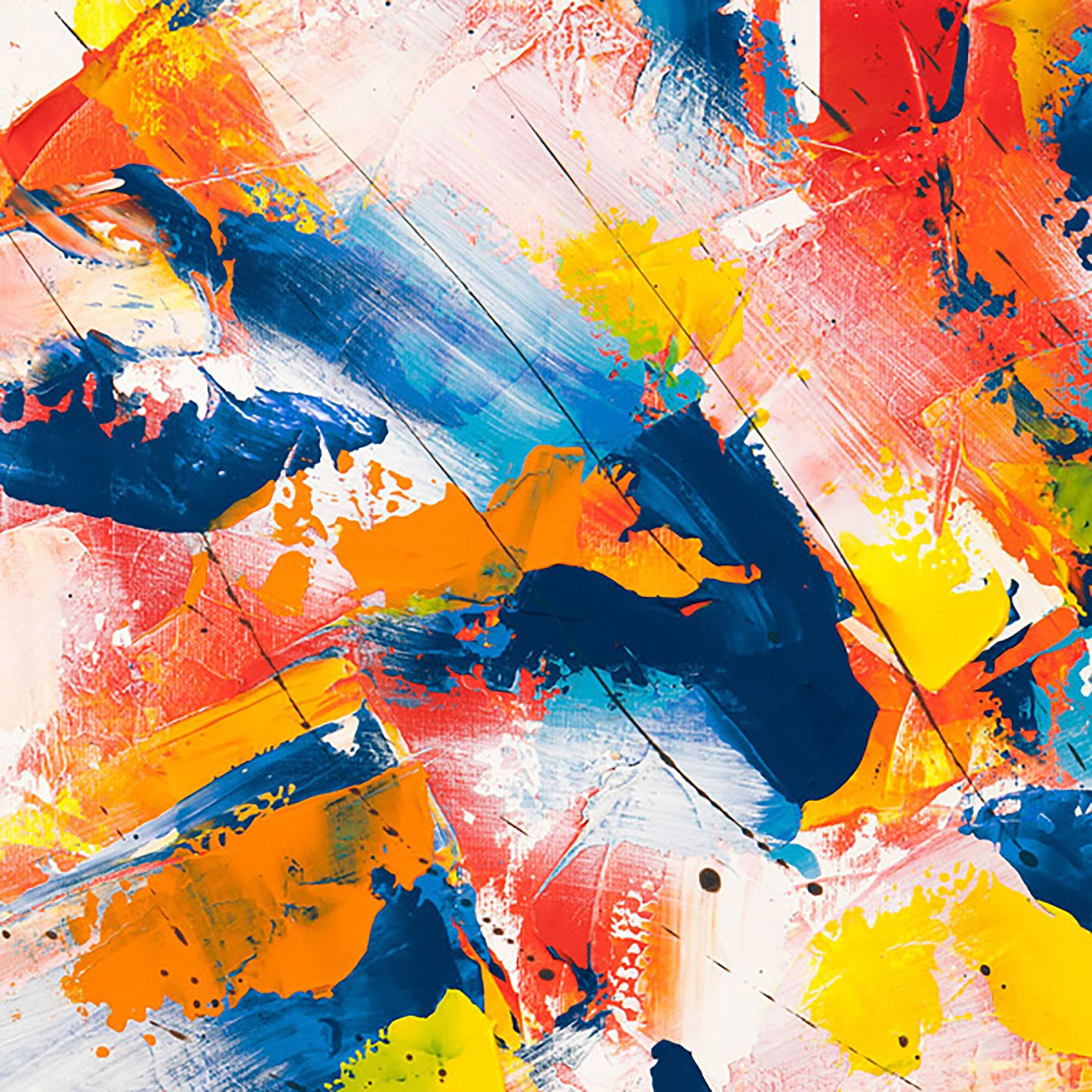 Olas rompiendo en el cielo de verano I