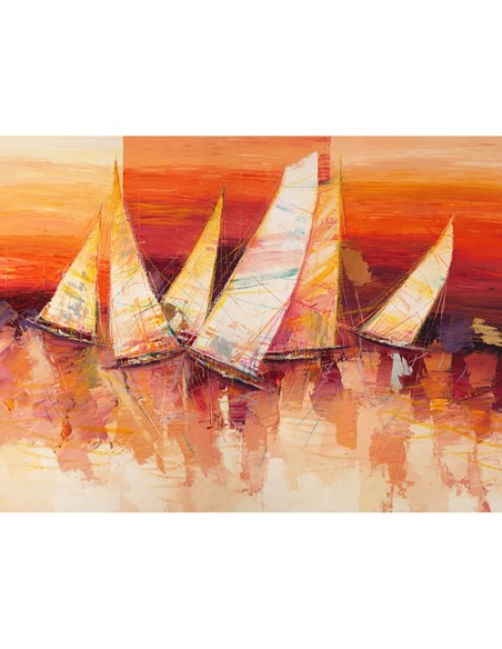 Velas en el horizonte (detalle)