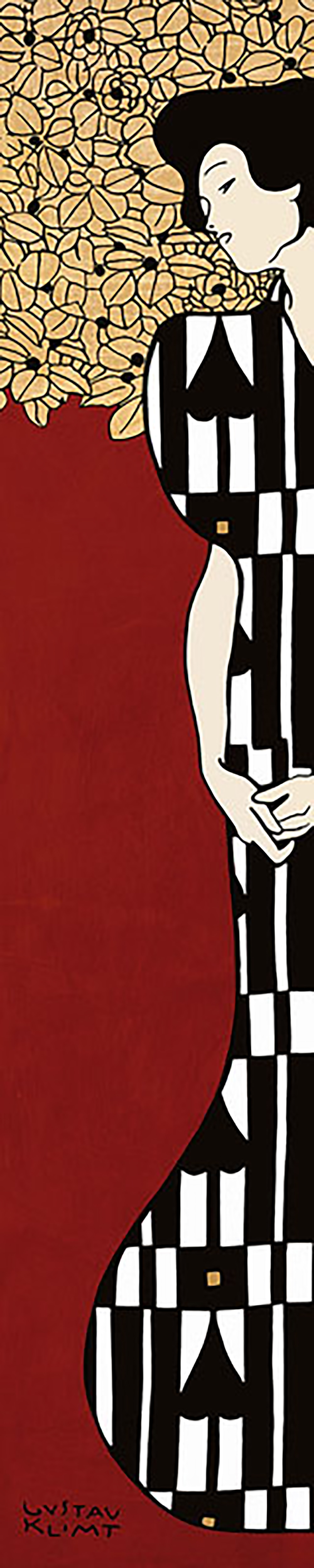 Mujer y árbol II (Rojo)