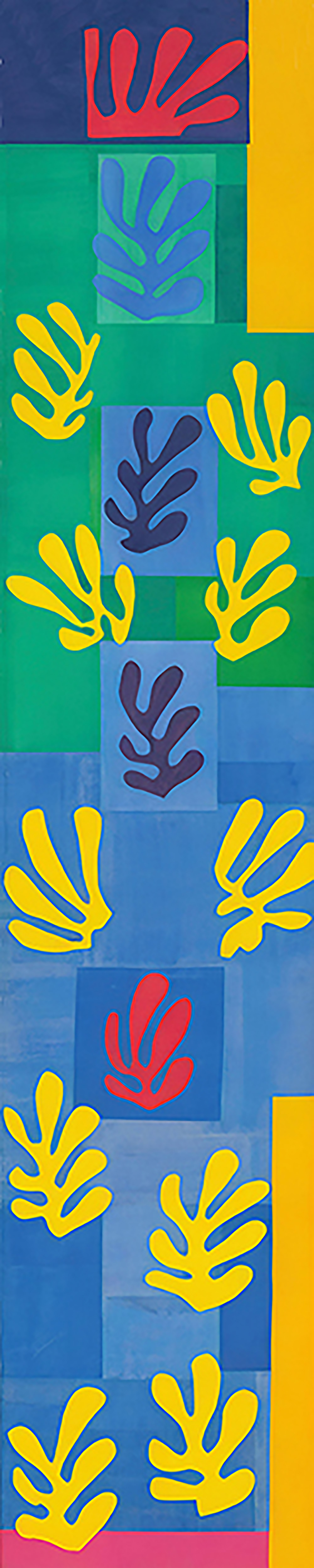 Vidrio azul pálido II, 1949