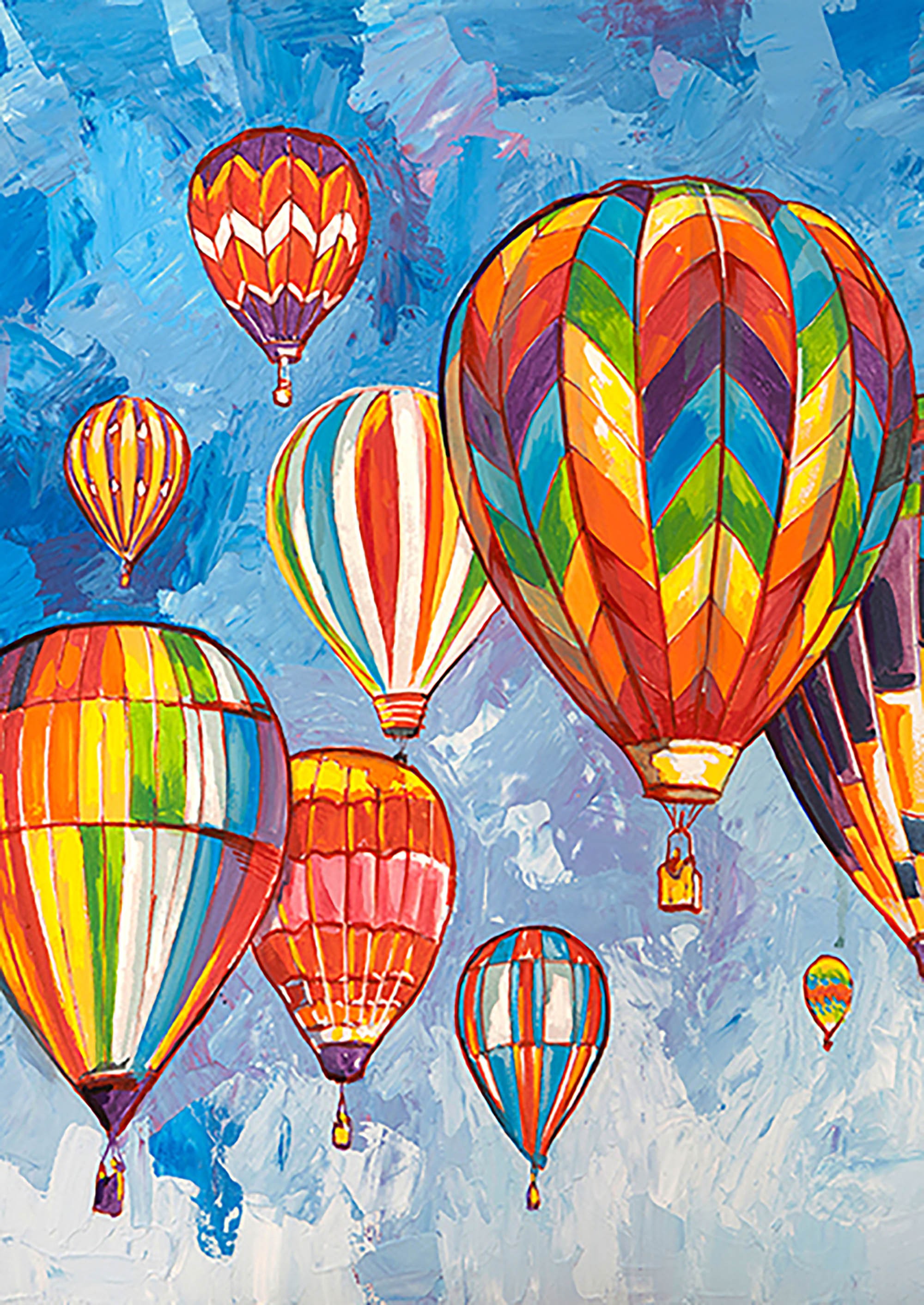 Desfile de globos aerostáticos (detalle)