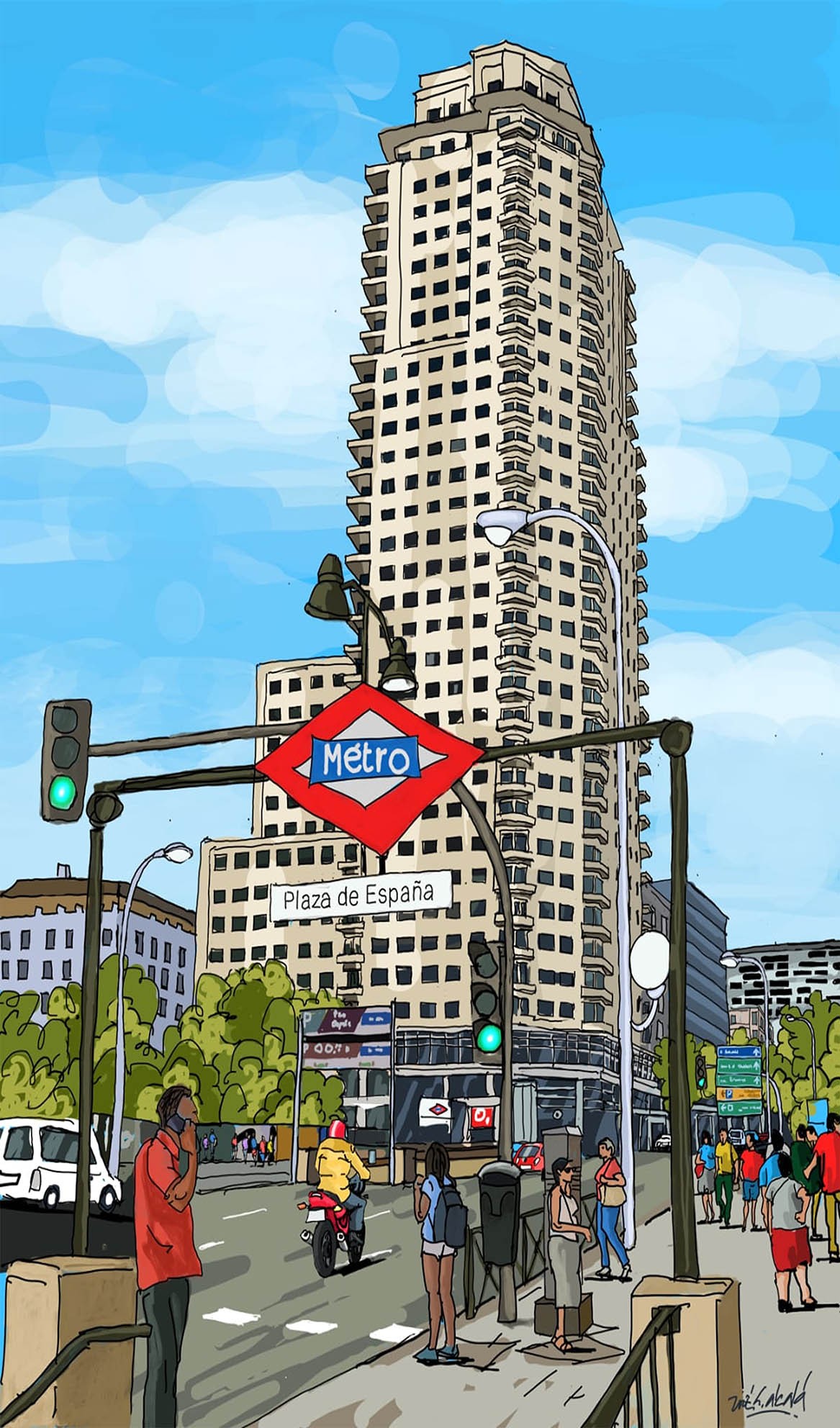 Plaza de España, Madrid