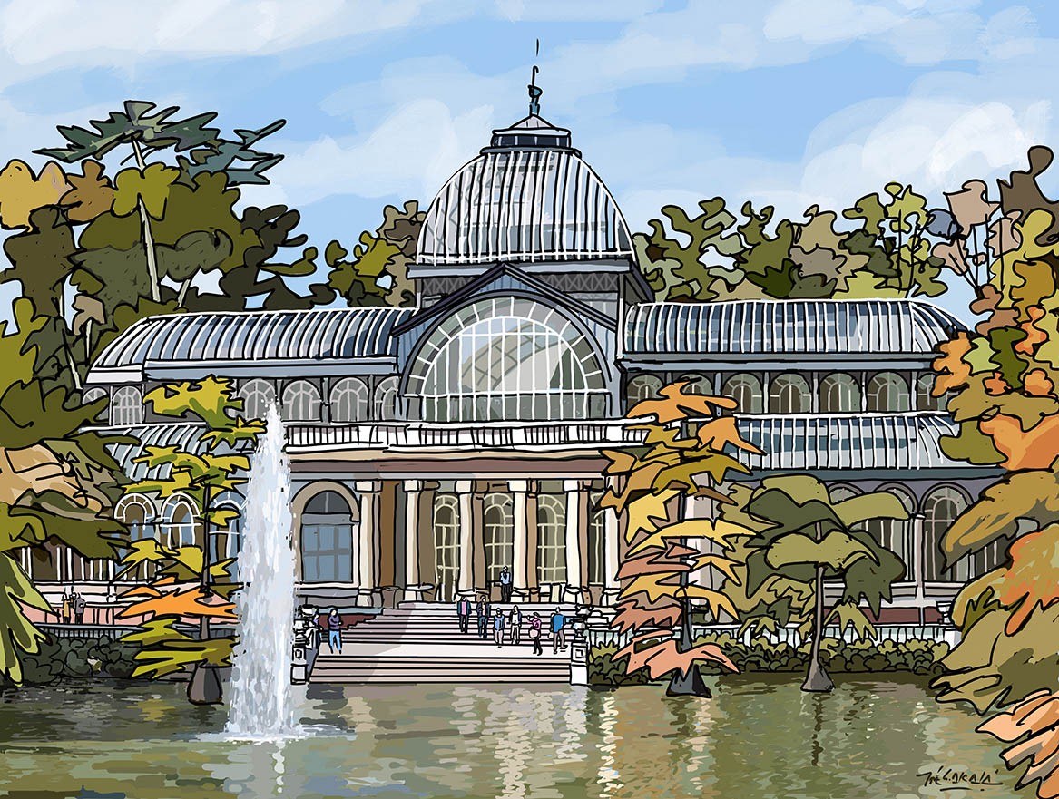 Palacio de cristal, Madrid