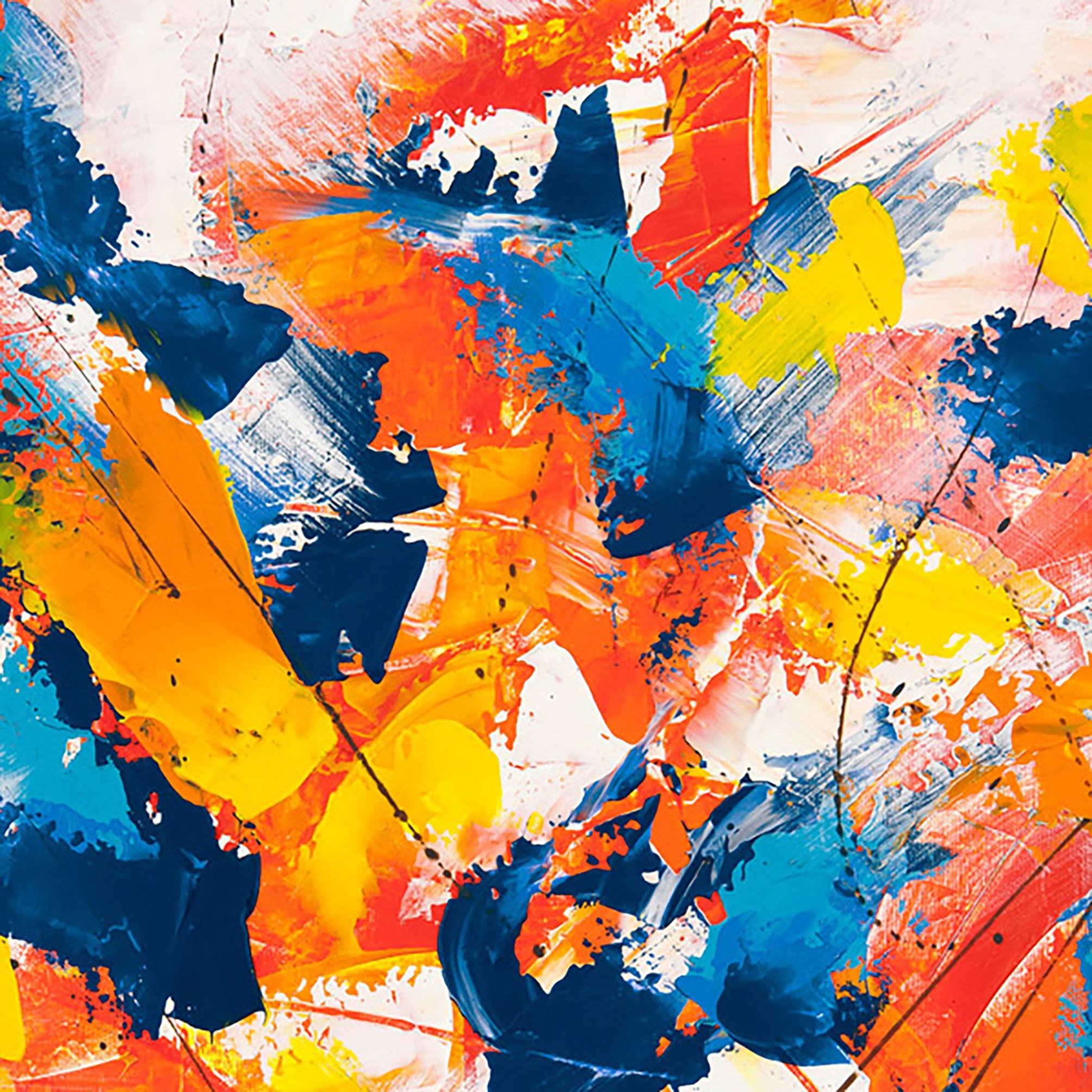 Olas rompiendo en el cielo de verano II