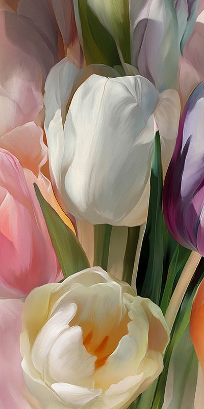 Tulipanes suaves (detalle 2)