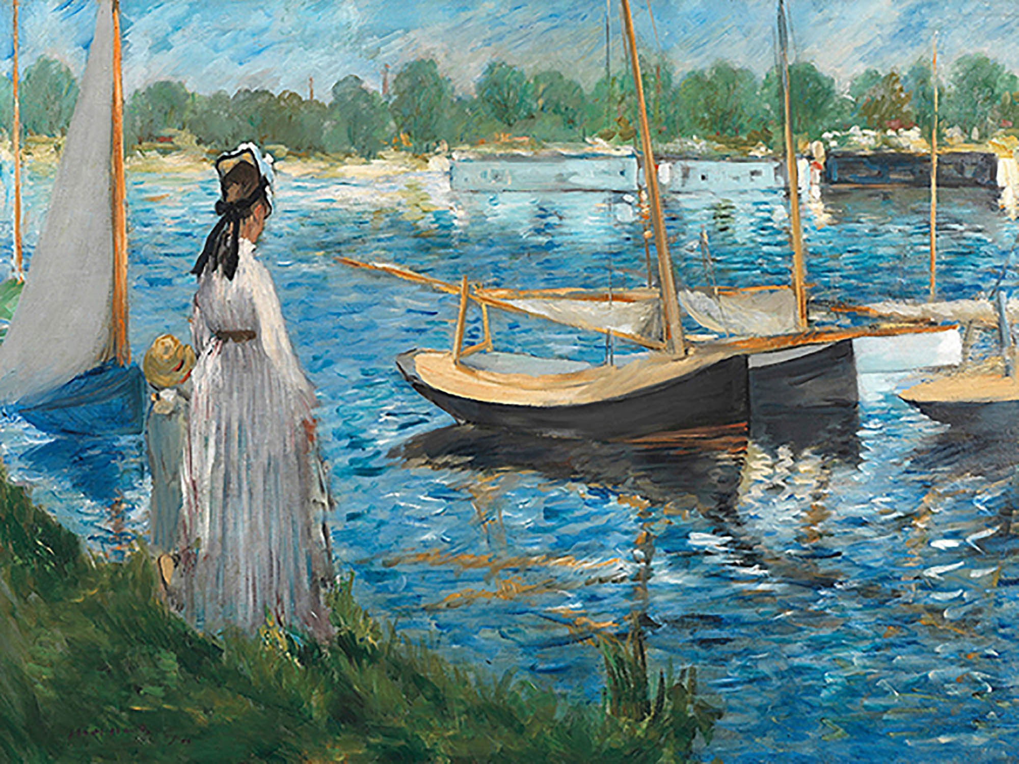 Banks of the Seine at Argenteuil, 1874