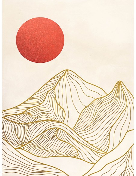 Atardecer en las montañas I