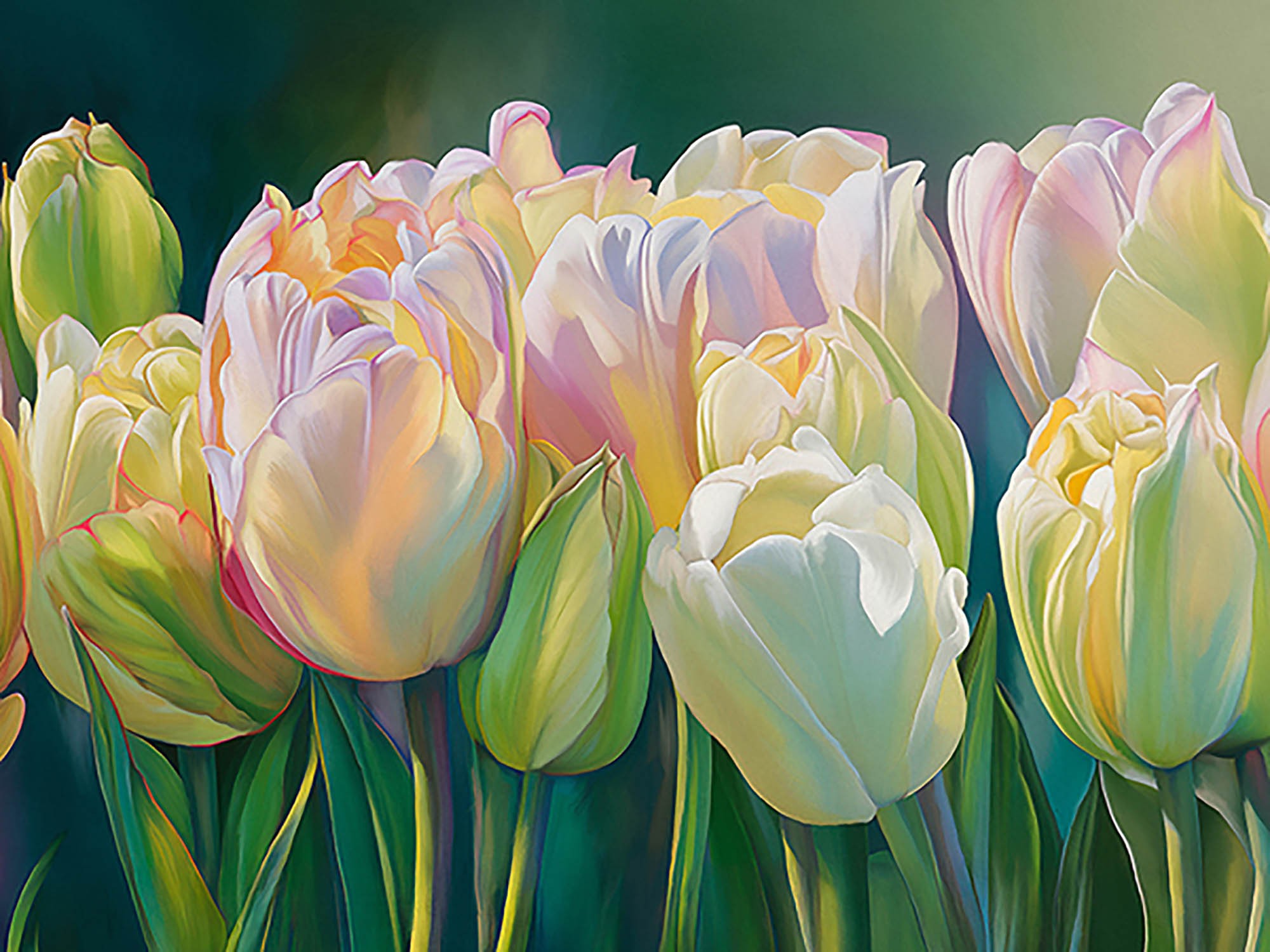 Field of Tulips (detail)
