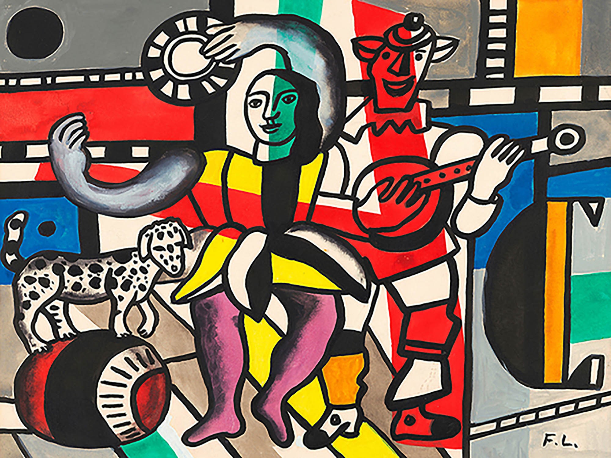 Study for Great Parade, 1954