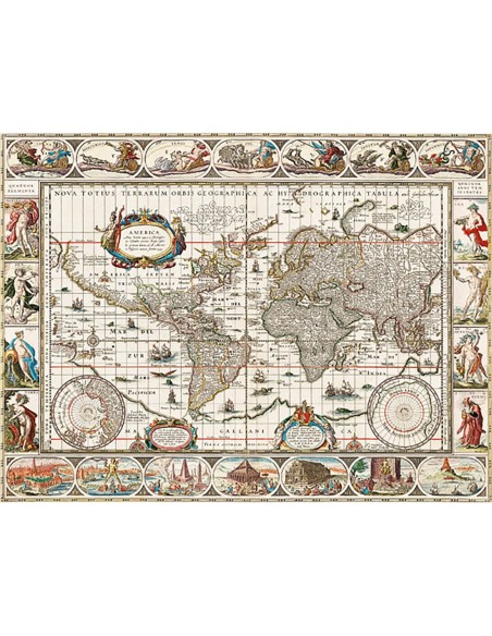 Nova totius terrarum orbis Geographica ac hydrographica tabula (1635-1649)