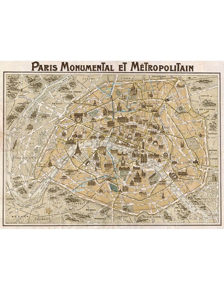 París Monumental y Métropolitain, 1932