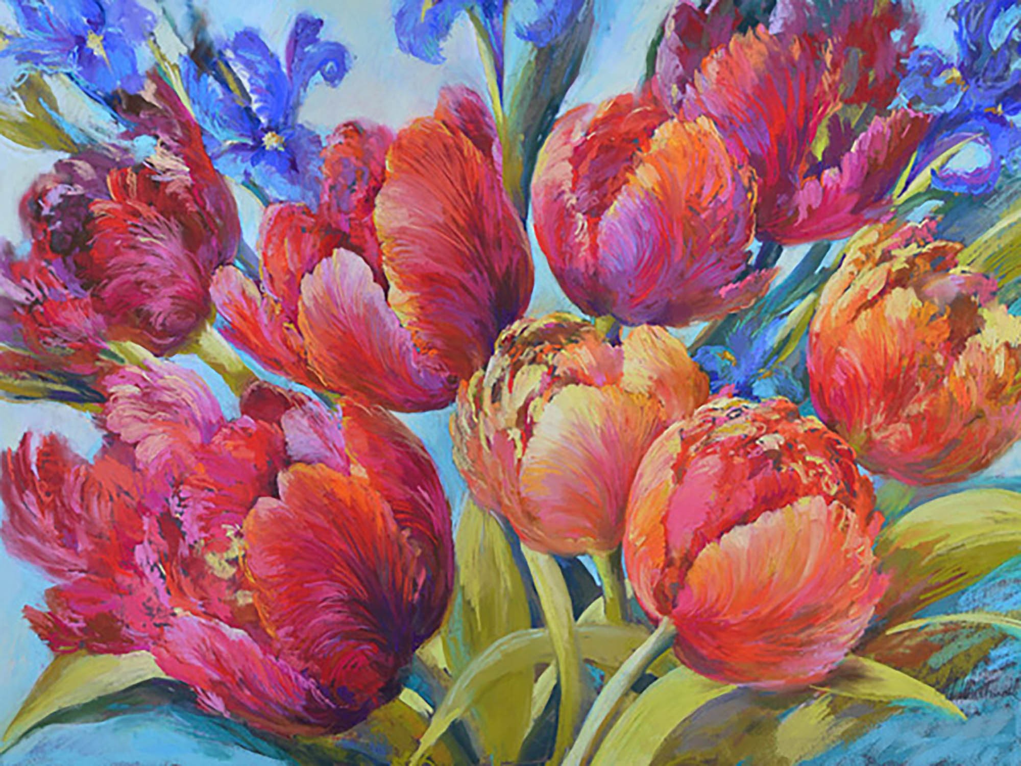 Saltando de alegría