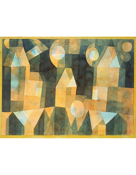 Tres casas y un puente