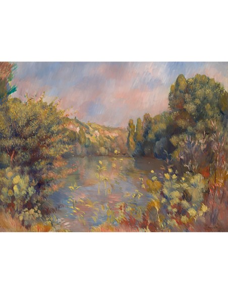 Paisaje junto al lago