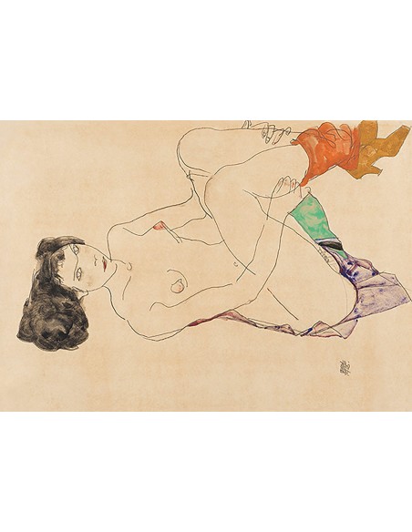 Desnudo femenino reclinado, 1913