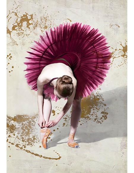 Bailarina morada