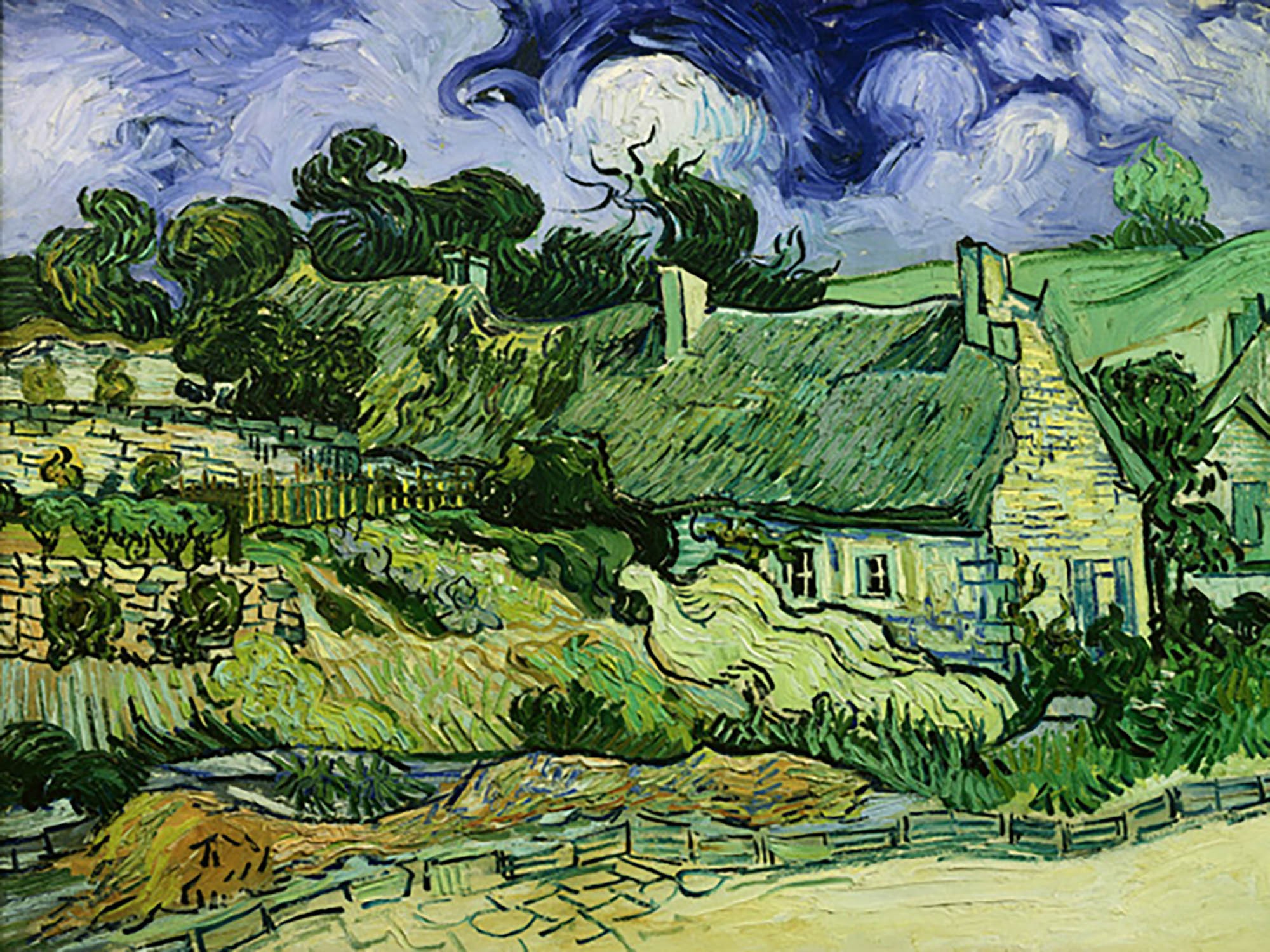 Casa con techo de paja, Cordeville