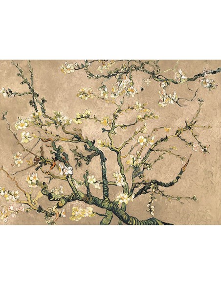 Van Gogh Deco - Flor de almendro (variación beige)