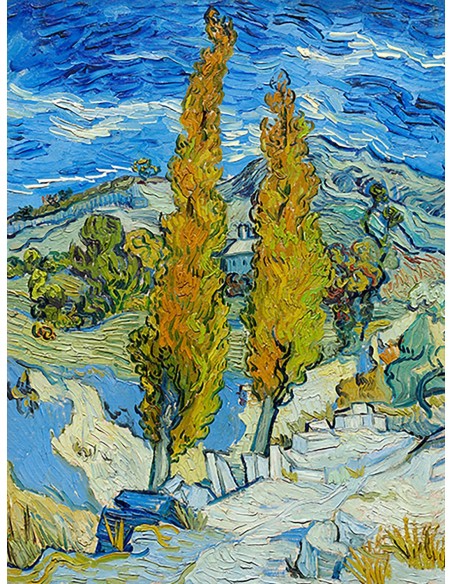 Los álamos de Saint-Rémy