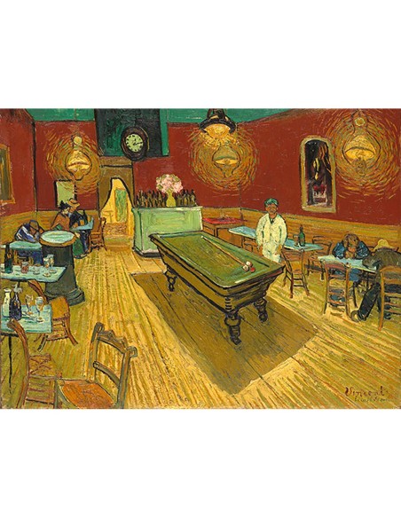 El Café Nocturno (detalle)