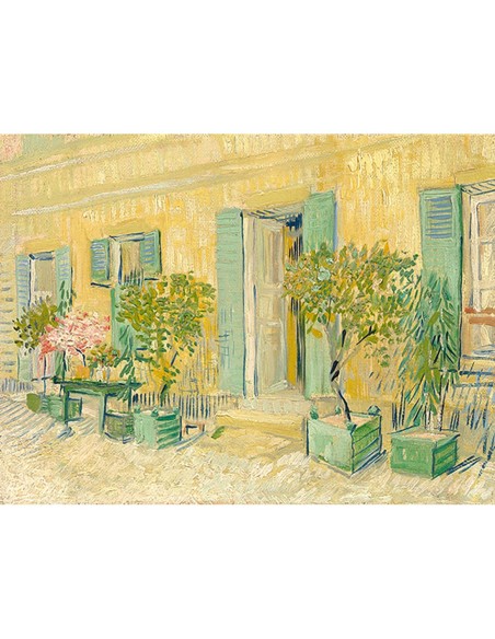 Exterior de un restaurante en Asnières, 1887