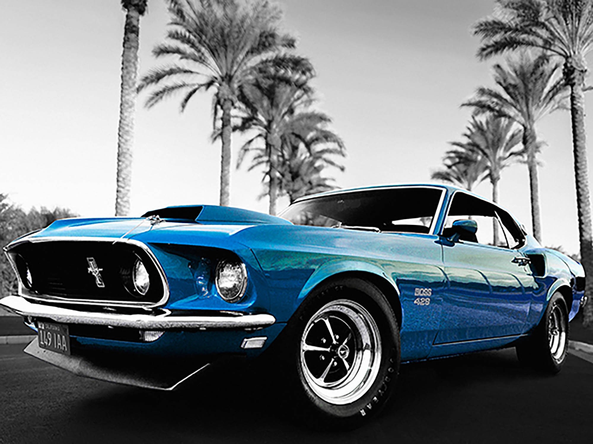 Relámpago azul, Santa Bárbara, California