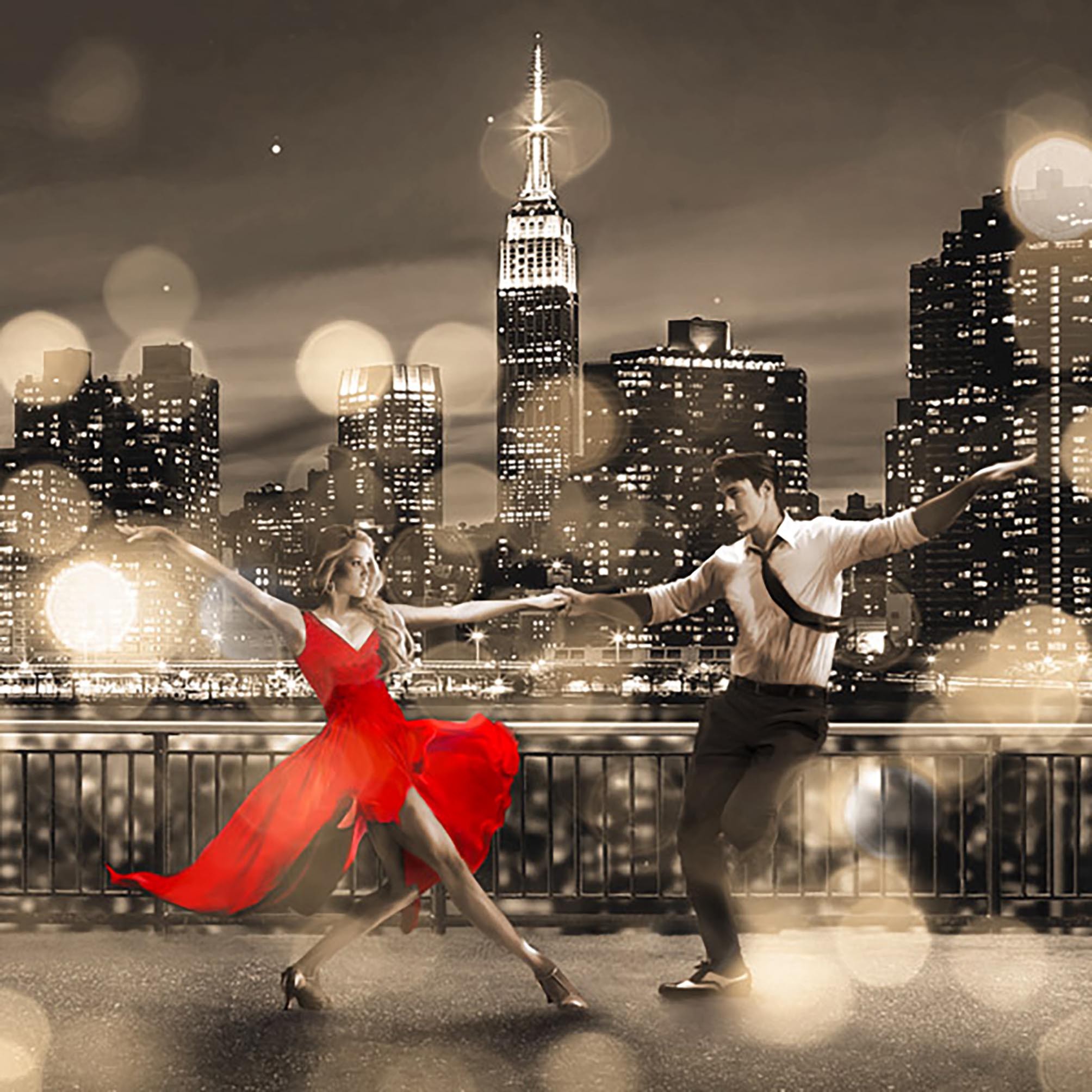 Bulevar de árboles (detalle)