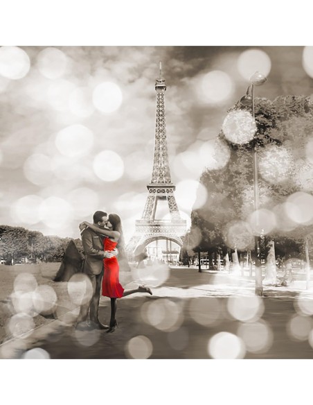 Bulevar de árboles (detalle, blanco y negro)