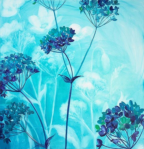 Nubes blancas perfectas