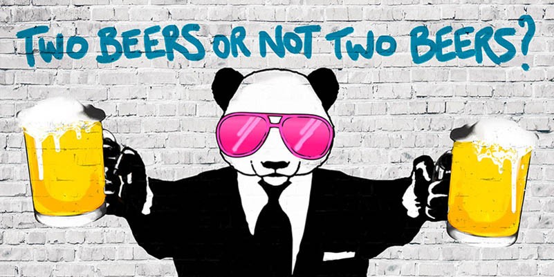 Dos cervezas o no dos cervezas (detalle)
