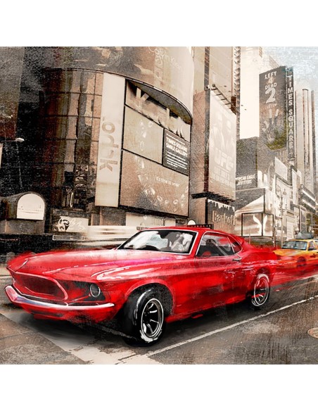 Cohete rojo (detalle)