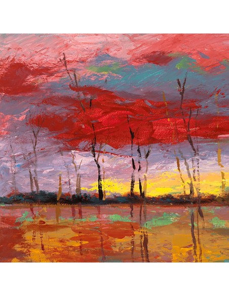 Atardecer en el bosque III