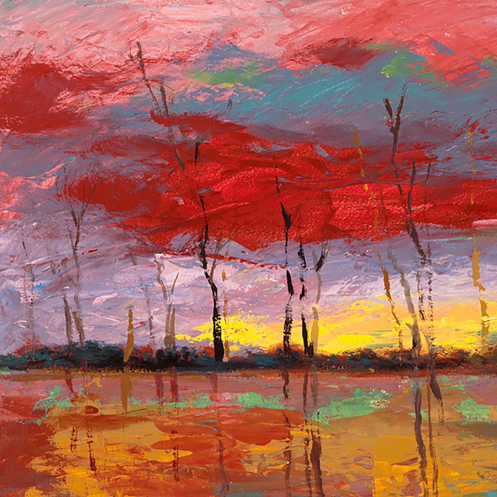 Atardecer en el bosque III