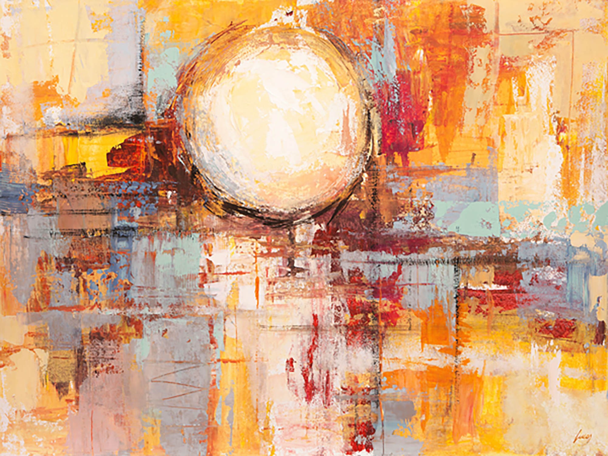 Reflejos del atardecer