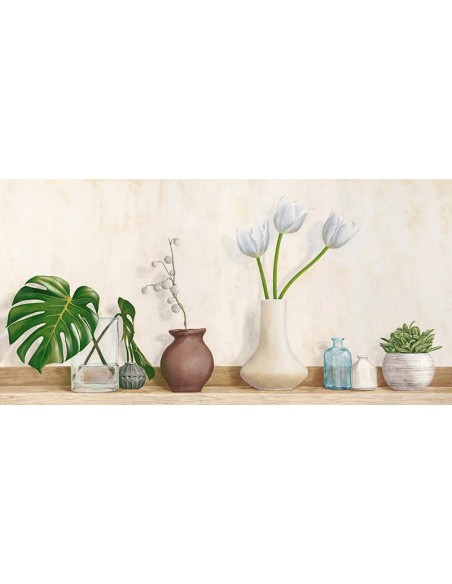 Entorno floral minimalista