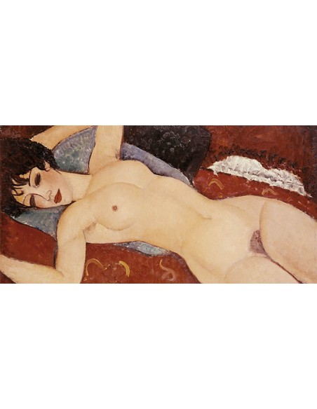 Desnudo reclinado (detalle)