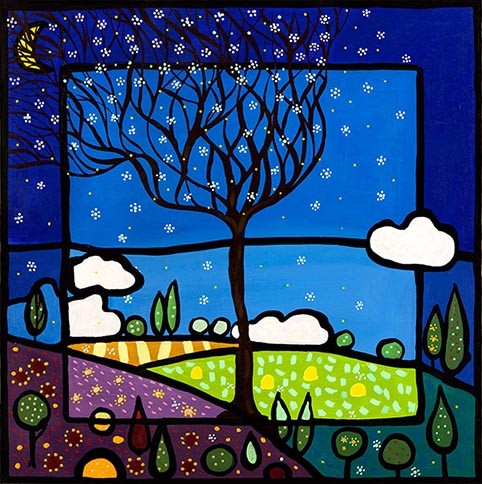 Dentro de nosotros siempre hay un cielo estrellado.