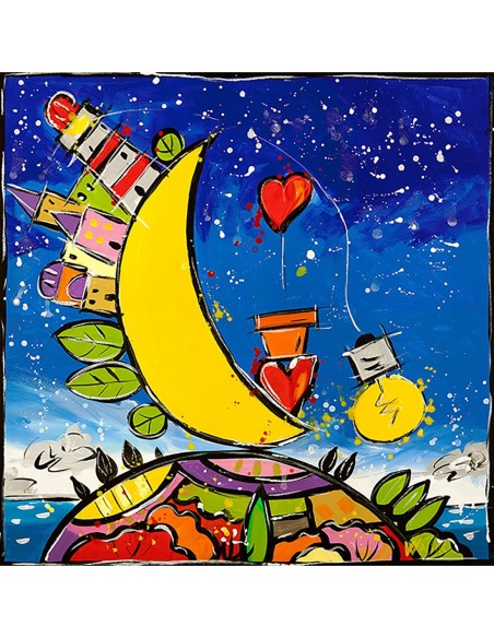 Mira esa luna, mira ese amor.