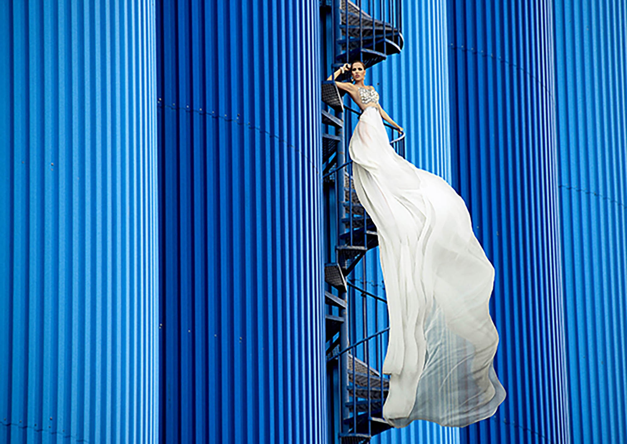 Paisaje femenino poco convencional n.° 5, Índigo